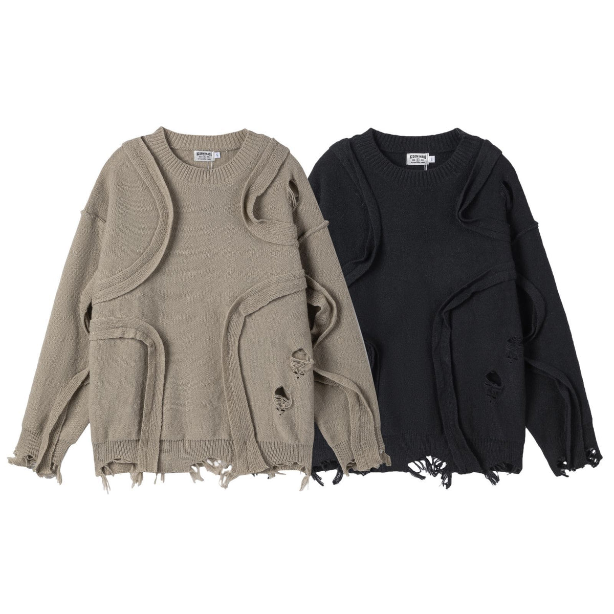 Knitted sweaters for men and women
