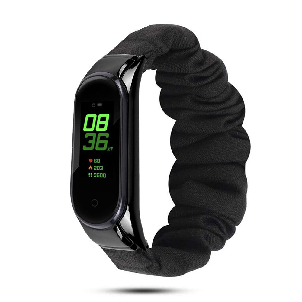 Elastic Scrunchie Replacement Strap for Xiaomi Mi Band 5