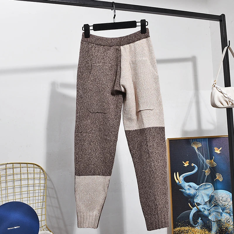 Women's Knit Sweater & Pants Set