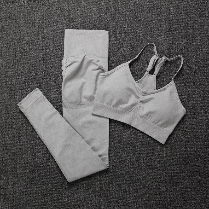 Women’s Solid-Color Two-Piece Set