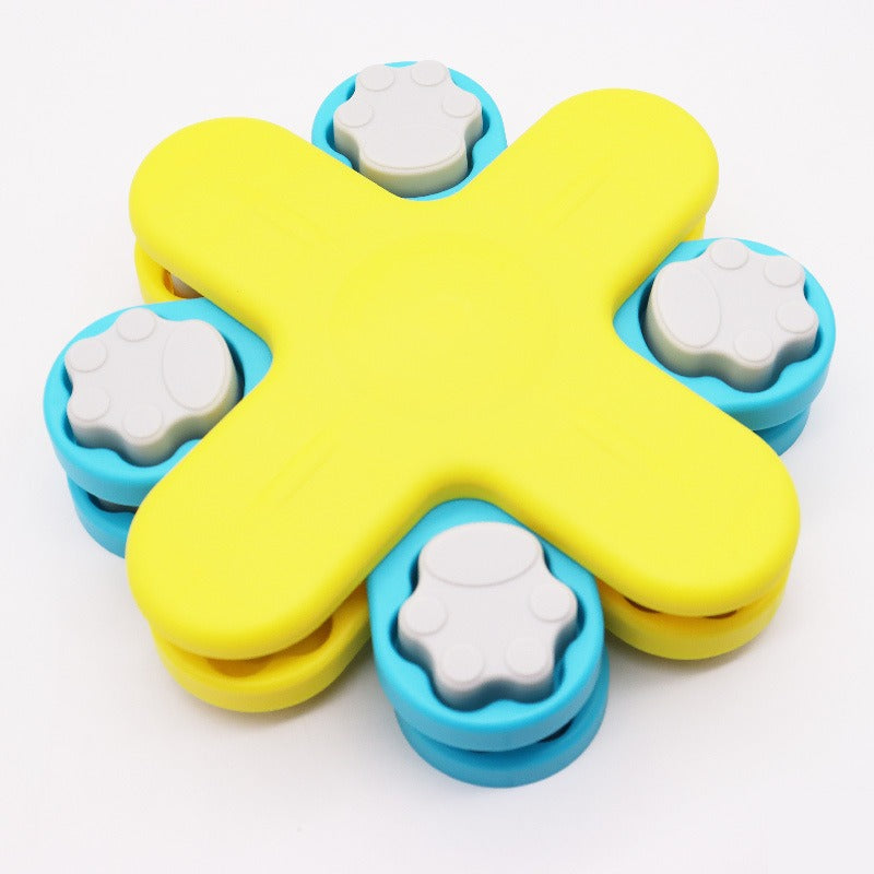 Self entertainment hidden food feeder dog training game interactive puzzle pet toy supplies