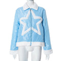 Jackets for women spring and autumn student women jackets warm fur collar baseball uniforms for women