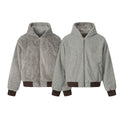 Zipper hooded sweatshirt for men