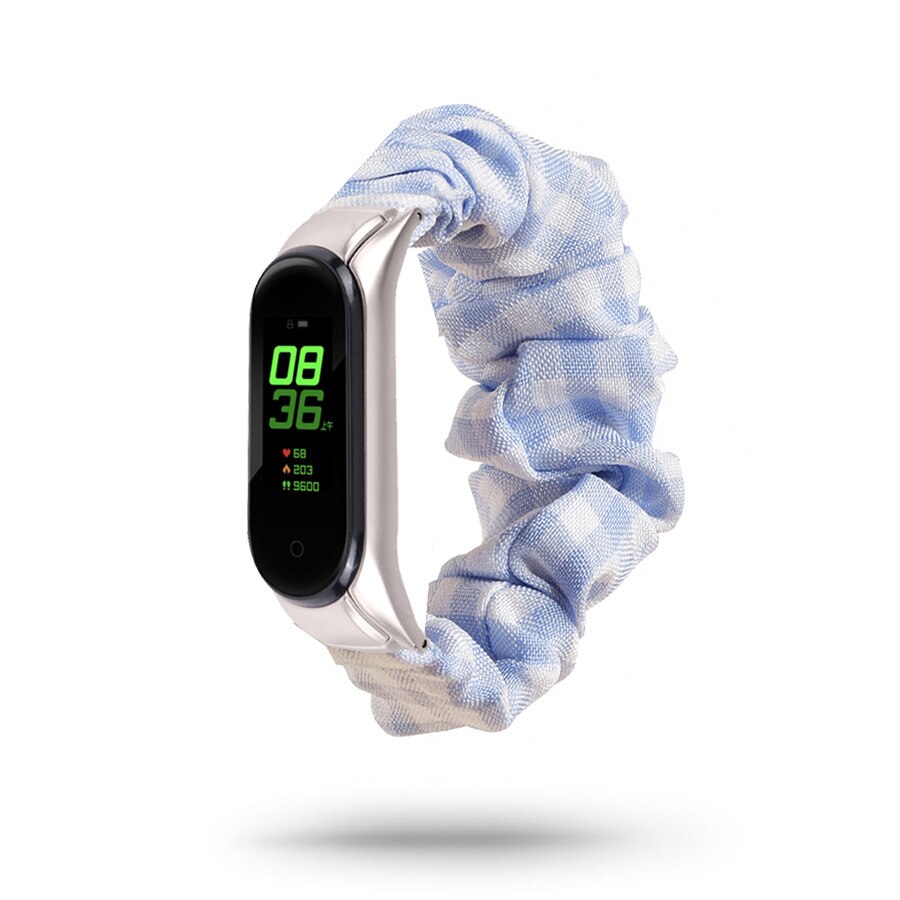 Elastic Scrunchie Replacement Strap for Xiaomi Mi Band 5