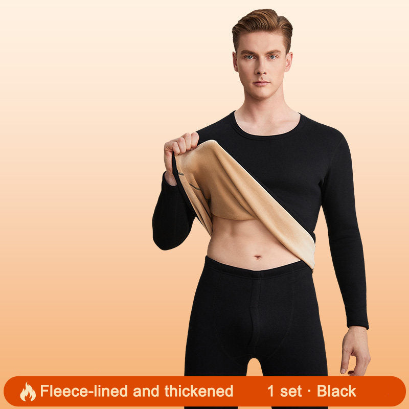 Men's thermal underwear top set