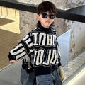 Spring Autumn Fashionable Knit Sweater for Boys