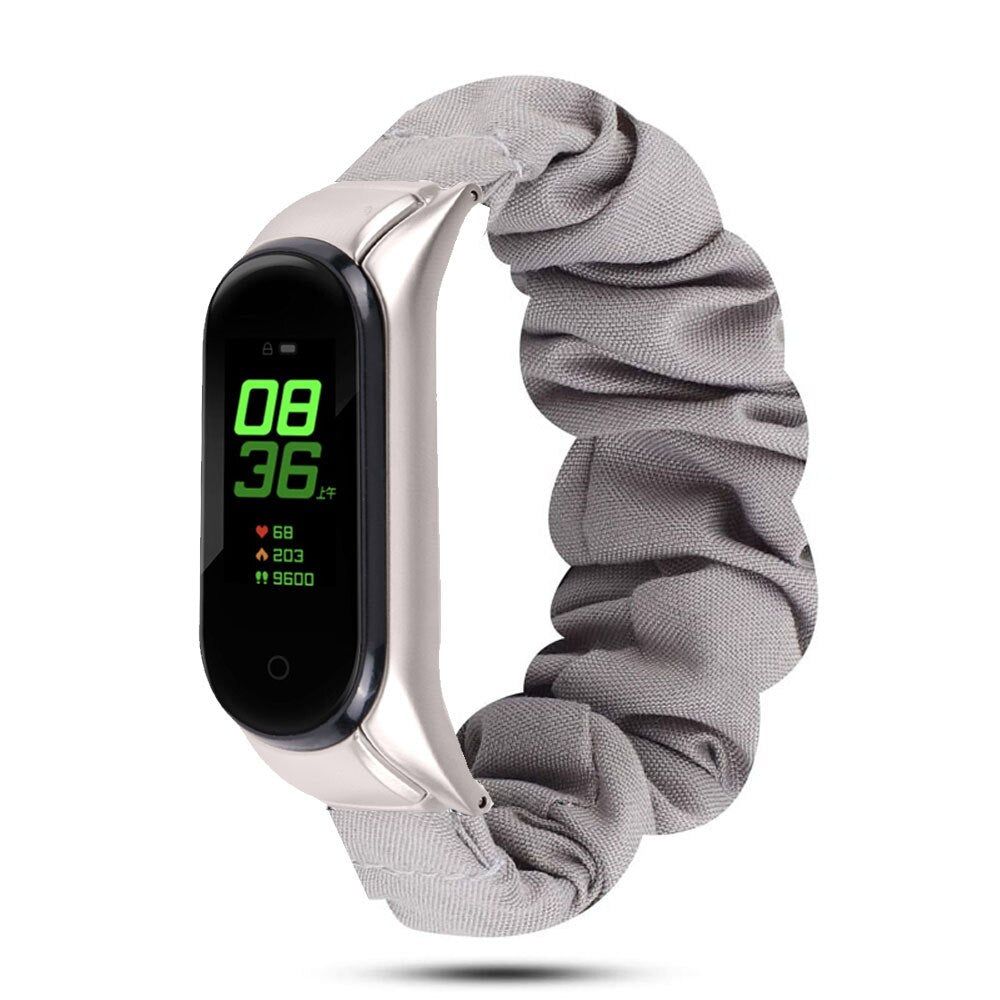 Elastic Scrunchie Replacement Strap for Xiaomi Mi Band 5